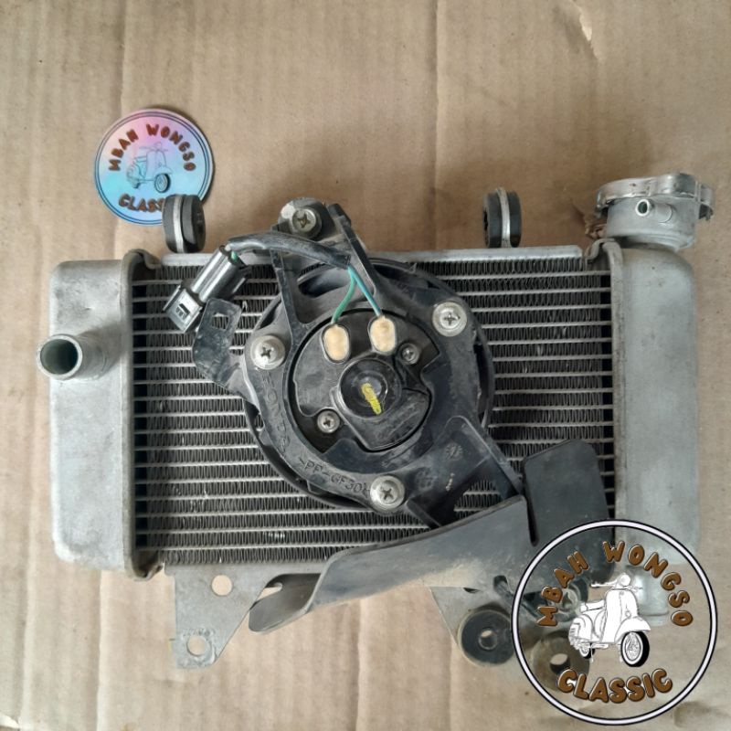 RADIATOR SONIC 150 KIPAS RADIATOR SUPRA GTR 150 ORIGINAL