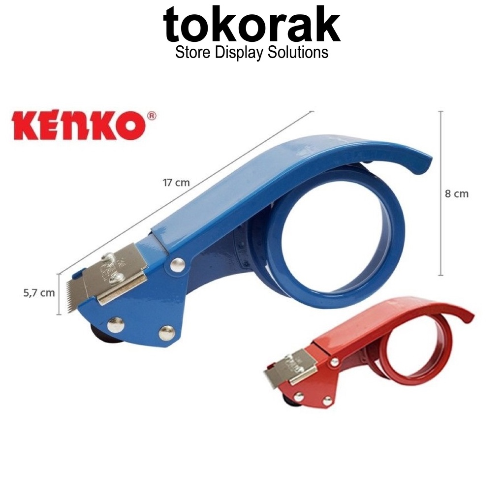 HANDY TAPE DISPENSER TDB-2 KENKO ALAT PEMOTONG LAKBAN 2 INCH BESI