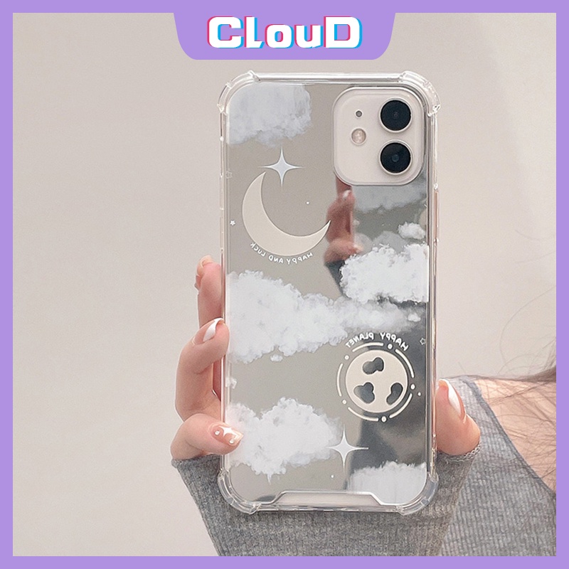 Soft Case Tpu Motif Langit Berbintang Untuk iPhone 11 12 13 Pro Max 7Plus 8Plus X XR XS Max SE 2020