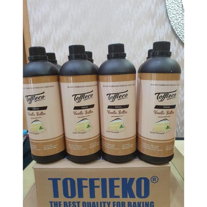 

TOFFIECO PASTA VANILLA BUTTER KEMASAN 1 KG = 1 LITER - MURAH !!