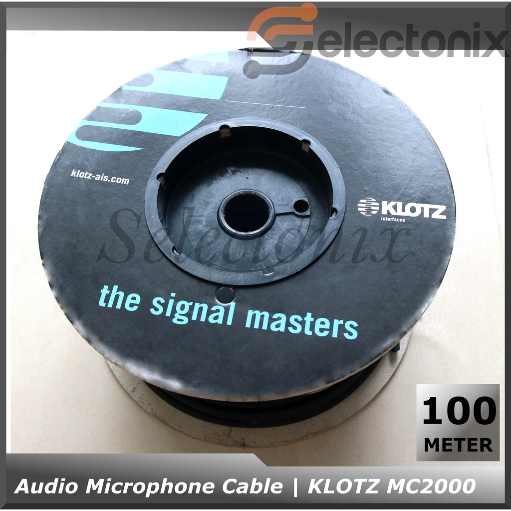 Kabel Mic / Microphone | KLOTZ MC2000 Original [100m]