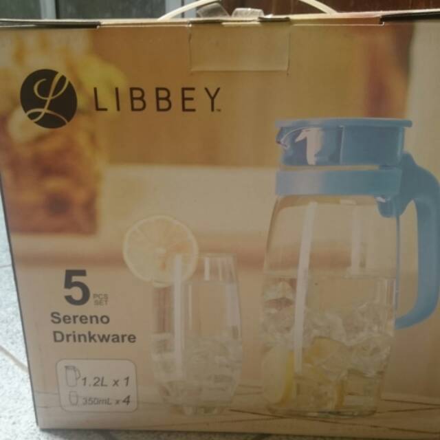 Libbey Sereno Drinkware Pitcher Set