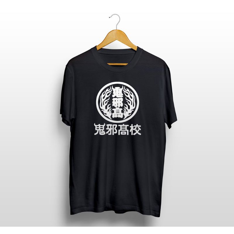 KAOS HIGH AND LOW OYA KOUKOU JAPANESE MOVIE KATUN COMBED PREMIUM UNISEX PRIA WANITA