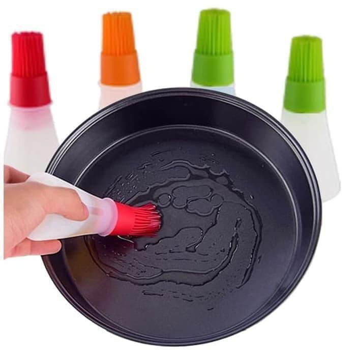 Botol kuas minyak silikon basting Oil brush silicone