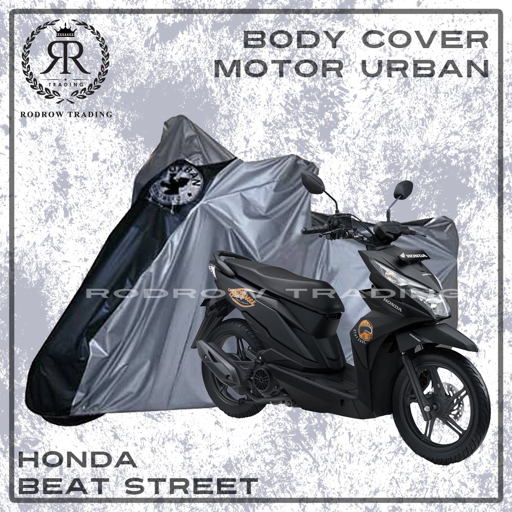 Cover Motor Urban Ukuran Standar New Beat Street / Sarung Motor Urban Ukuran Standar New Beat Street