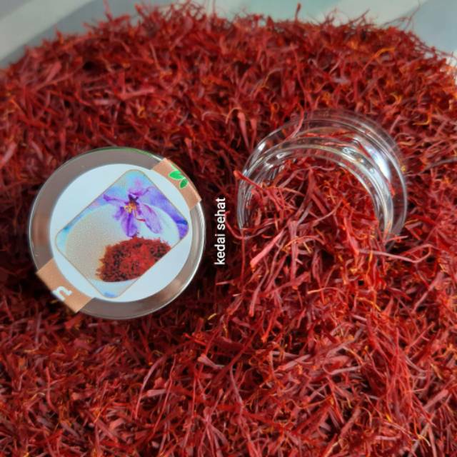 1gr Saffron Turki Super Negin Saffran Za Faran Shopee Indonesia