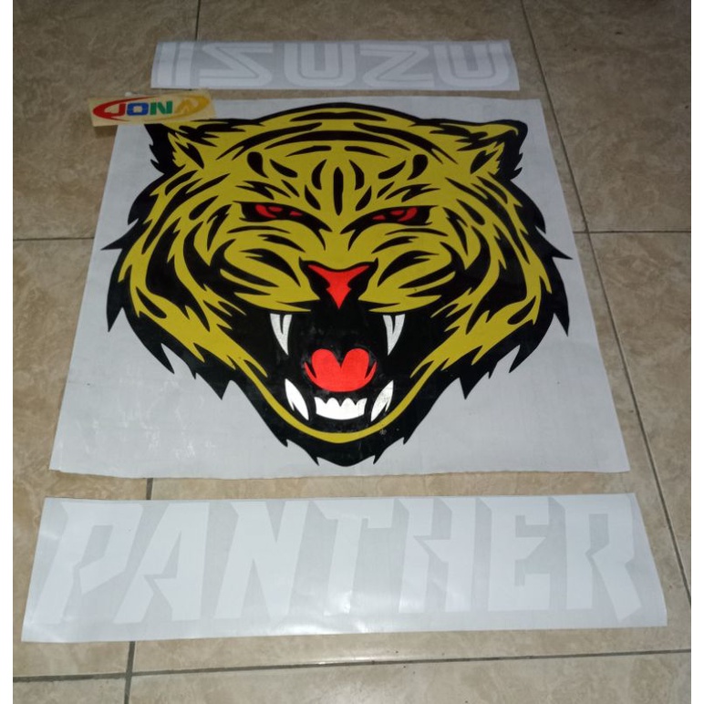 Stiker cutting isuzu panther mania