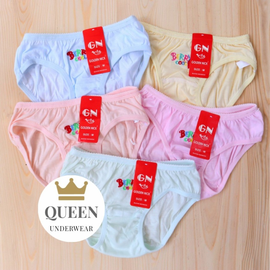 ORI CELANA DALAM ANAK GOLDEN NICK BORDIR PREMIUM