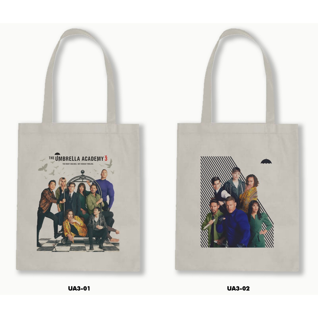 TOTE BAG BLACU - THE UMBRELLA ACADEMY