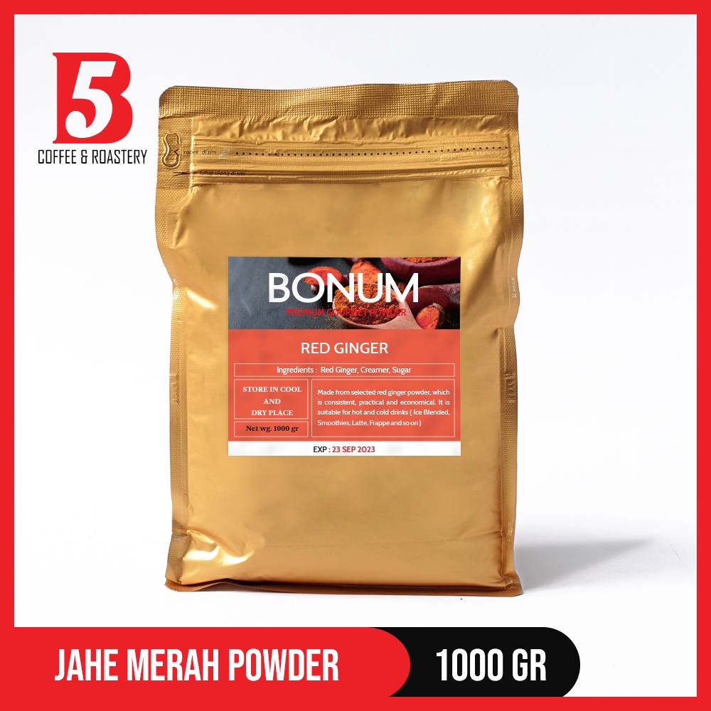 

Bubuk Minuman | Rasa Jahe Merah 1kg | Powder Drink | Merk Bonum