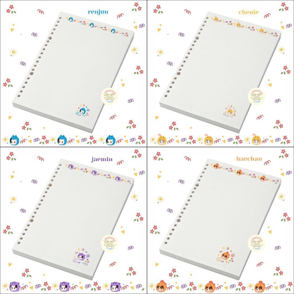 

Kertas Binder NCT Dream Hot Sauce Dino Member