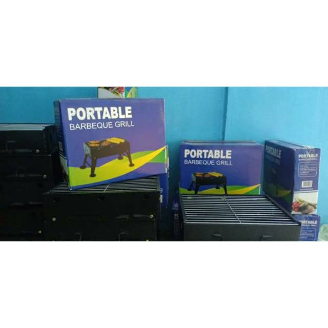 Panggangan portable BBQ praktis