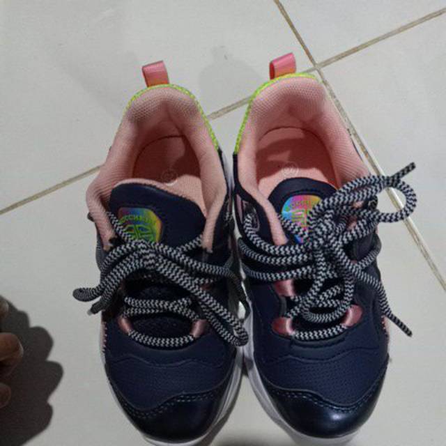 Sepatu Kids Buccheri Navy pink