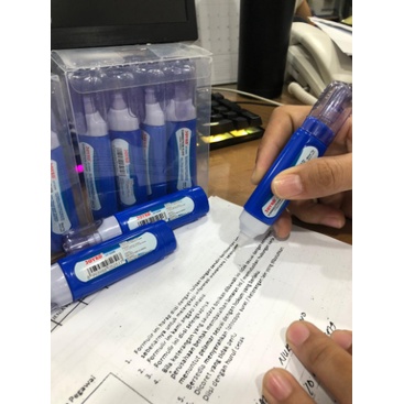 

TipEx / Correction Fluid / Joyko Biru / 6Pcs