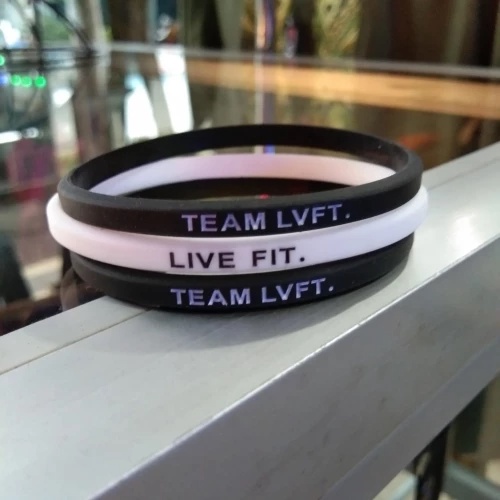 YGRETTE - GELANG KARET CHAMPION ABOZZO TEAM LVFT ACTIVE RUBBER WRISTBAND UNISEX PRIA WANITA FASHION