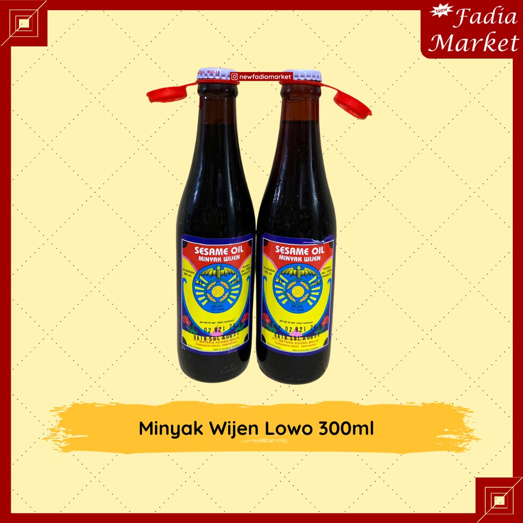 

Minyak Wijen Lowo 300ml