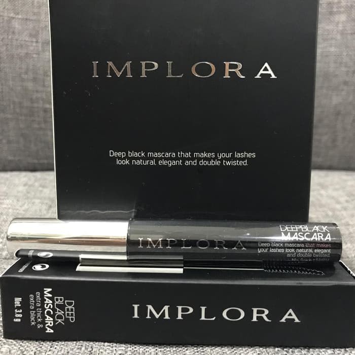 Implora Deep Black Mascara / Maskara Implora