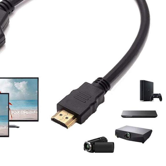 ۞ Kabel hdmi cabang 2 port - Hdmi splitter 1-2 cable - Hdmi male to 2 hdmi female ➢