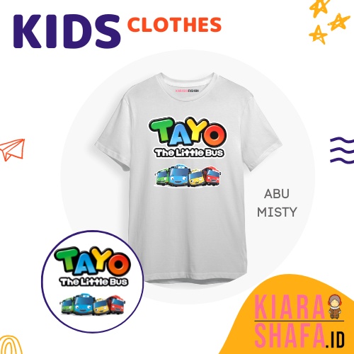 Kiarashafa - Baju Anak / Kaos Anak Tayo