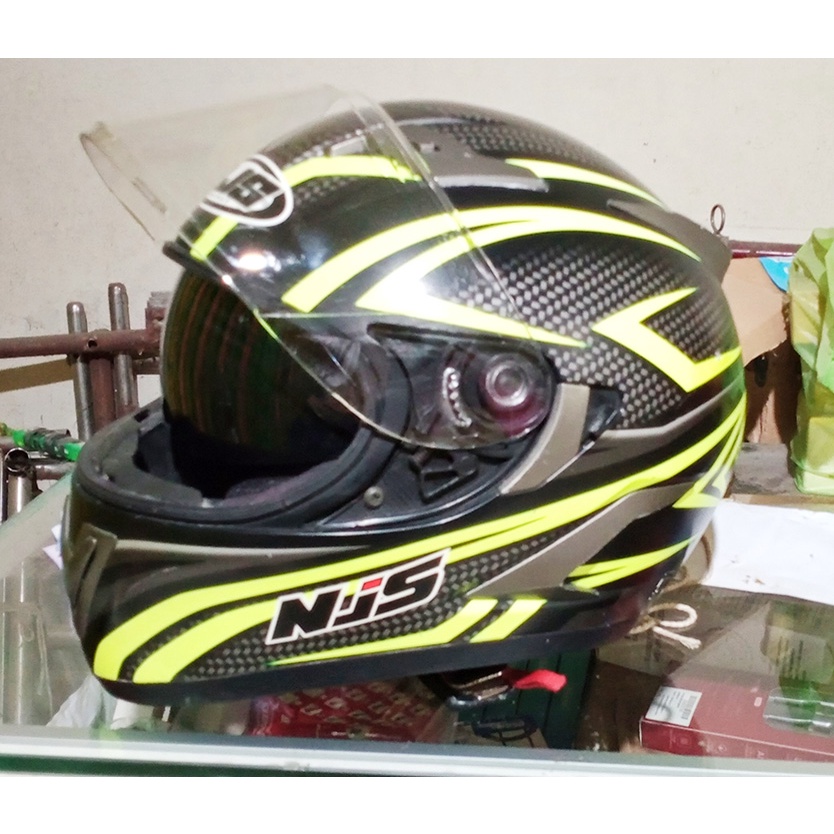Helm NJS Shadow double visor second size M