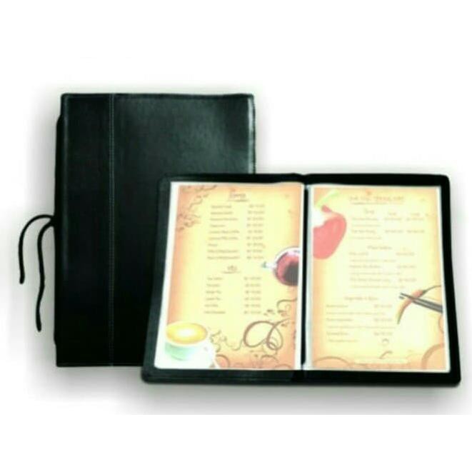 

READY BAYAR DITEMPAT Menu holder/buku menu A5 10 pocket the best GRATIS ONGKIR Kode 719