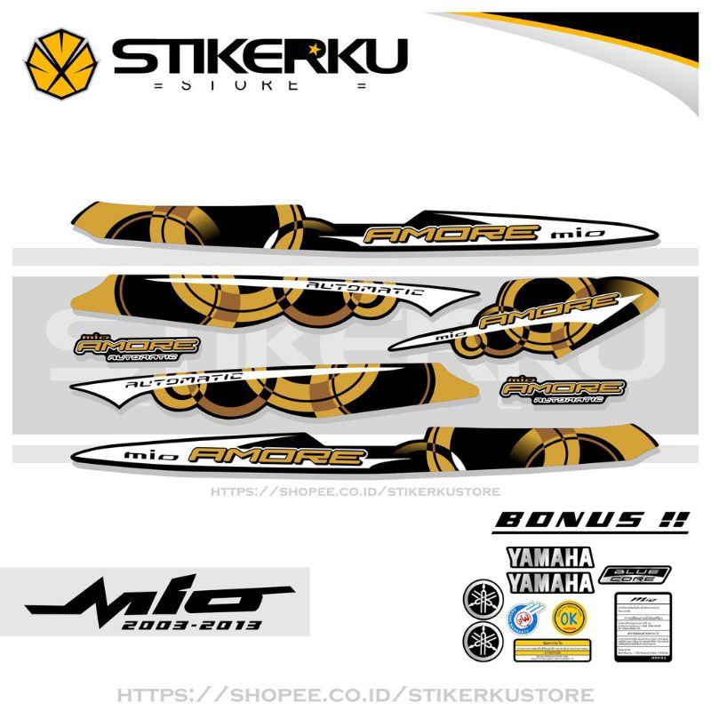 striping motor Mio / striping Mio old / striping Yamaha Mio