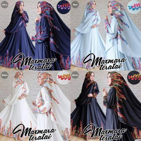 PROMO RAMADHAN - GAMIS MAXMARA TERATAI FR1871