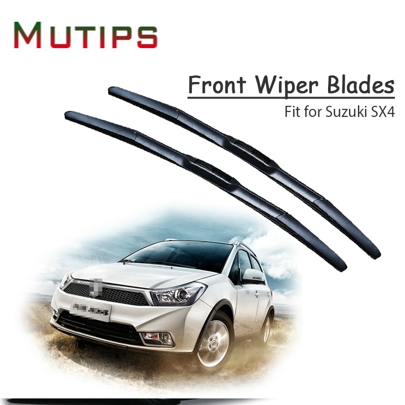 1 Set Karet Wiper Kaca Depan Mobil Untuk Suzuki SX4 MK1 SX4 MK1 S-Cross 2018 2017-2006