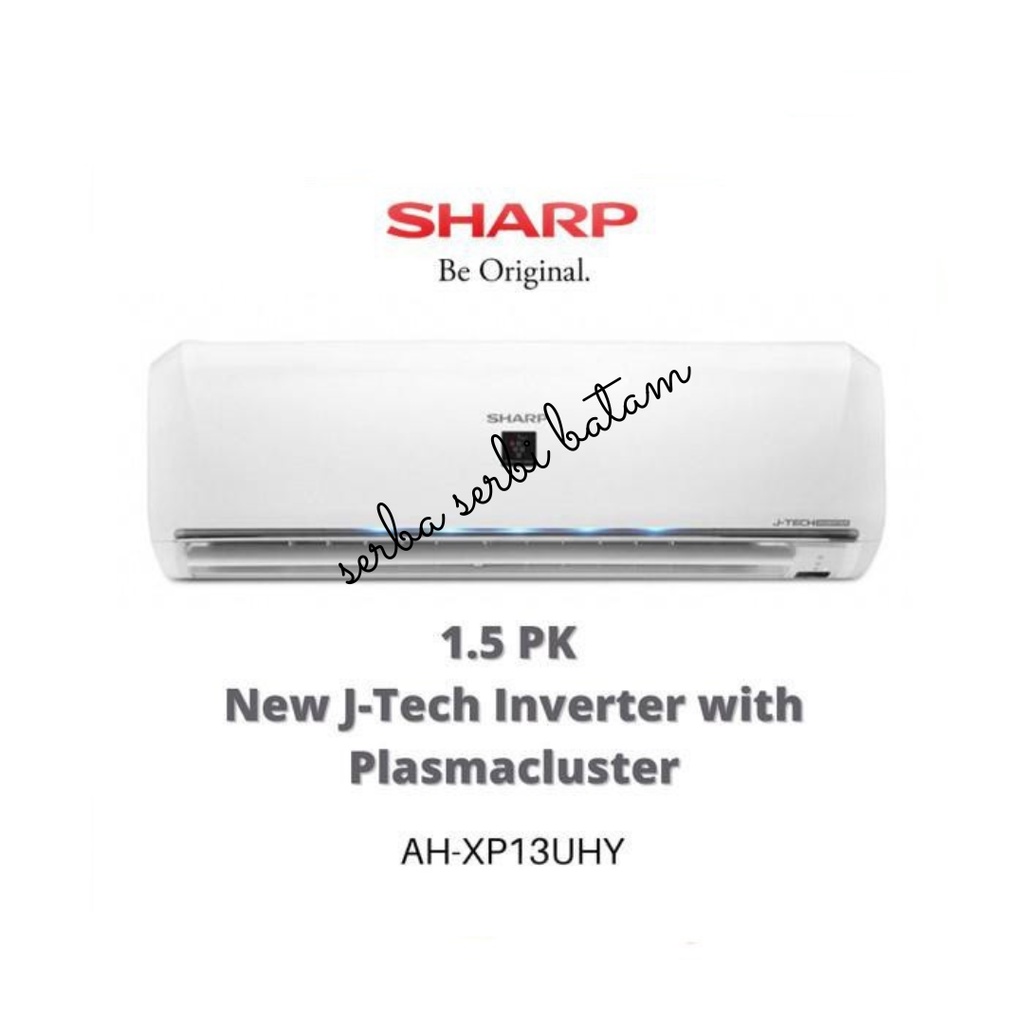 AC Sharp Inverter 1.5pk type AH-XP13UHY New J-Tech Inverter with Plasm BATAM
