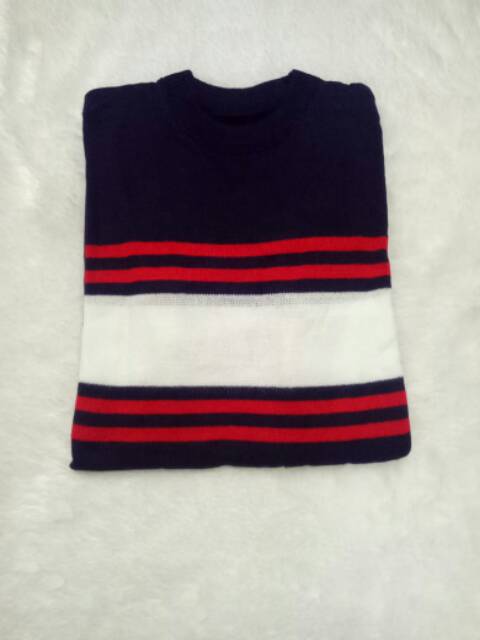 LENA STRIPE - Sweater Rajut Wanita