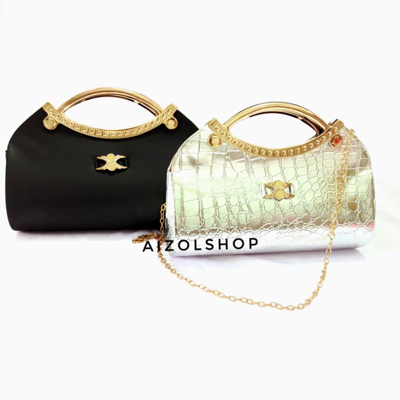 tas pesta ERINKA by aizolshop tas kondangan tas tangan clutch pesta tas wanita murah tas rantai