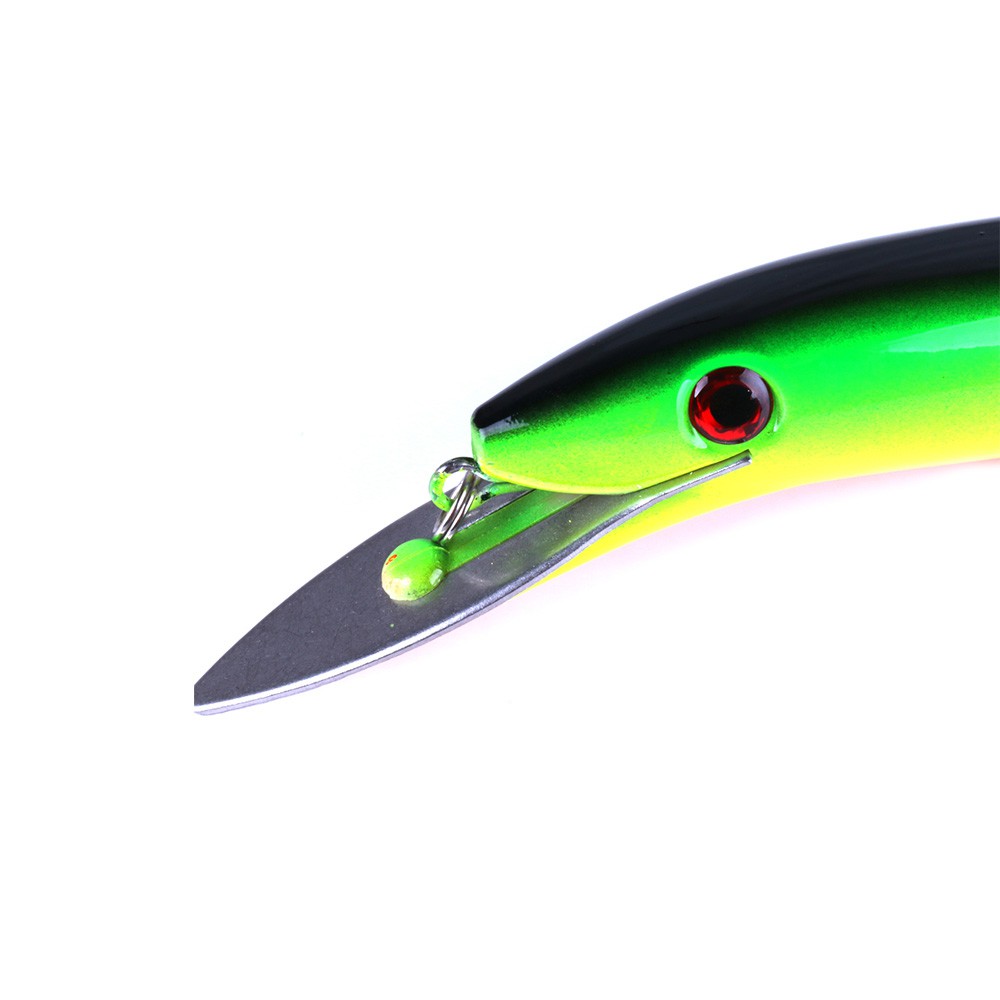Hengjia 5pcs 19.7cm/45g Minnow Umpan Pancing Ikan Swimbait Fishing Lure metal tongue Sinking Bait