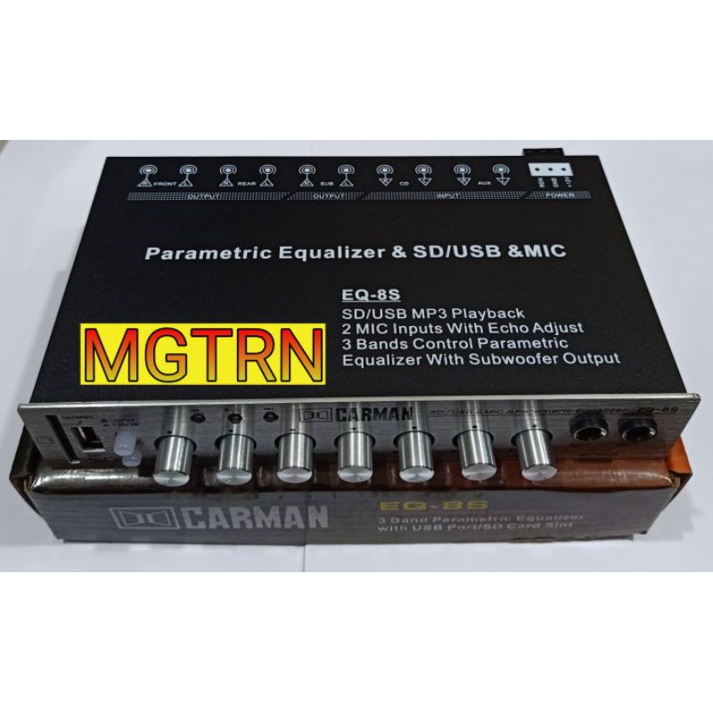 Preamp Mobil CARMAN EQ8S