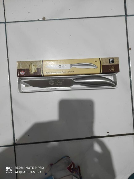 Pisau Dapur Unibody Full Stainless Steel Uni1003 Ideal