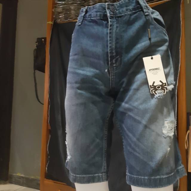 Slimfit Jeans Spyderbilt Pendek Original