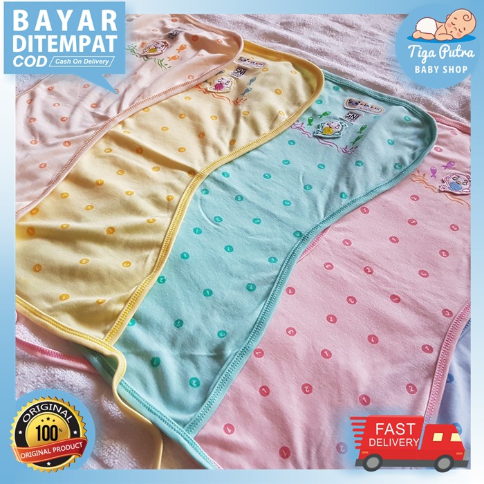 POPOK KAIN TALI BAYI CUCI ULANG MOTIF SIEN-SIEN SNI LEMBUT UNTUK BAYI