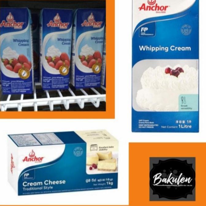 

(BISA COD) ANCHOR CREAM CHEESE 1 KG