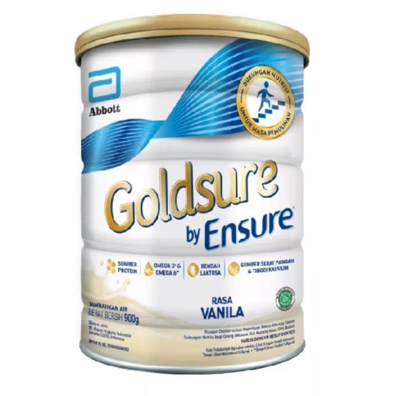 

GOLDSURE BY ENSURE VANILA 900GR SUSU NUTRISI DEWASA