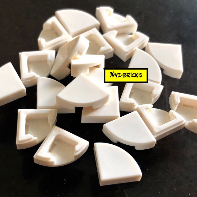 LEGO PARTS 6172366 - Flat Tile 1x1 1/4 Circle White