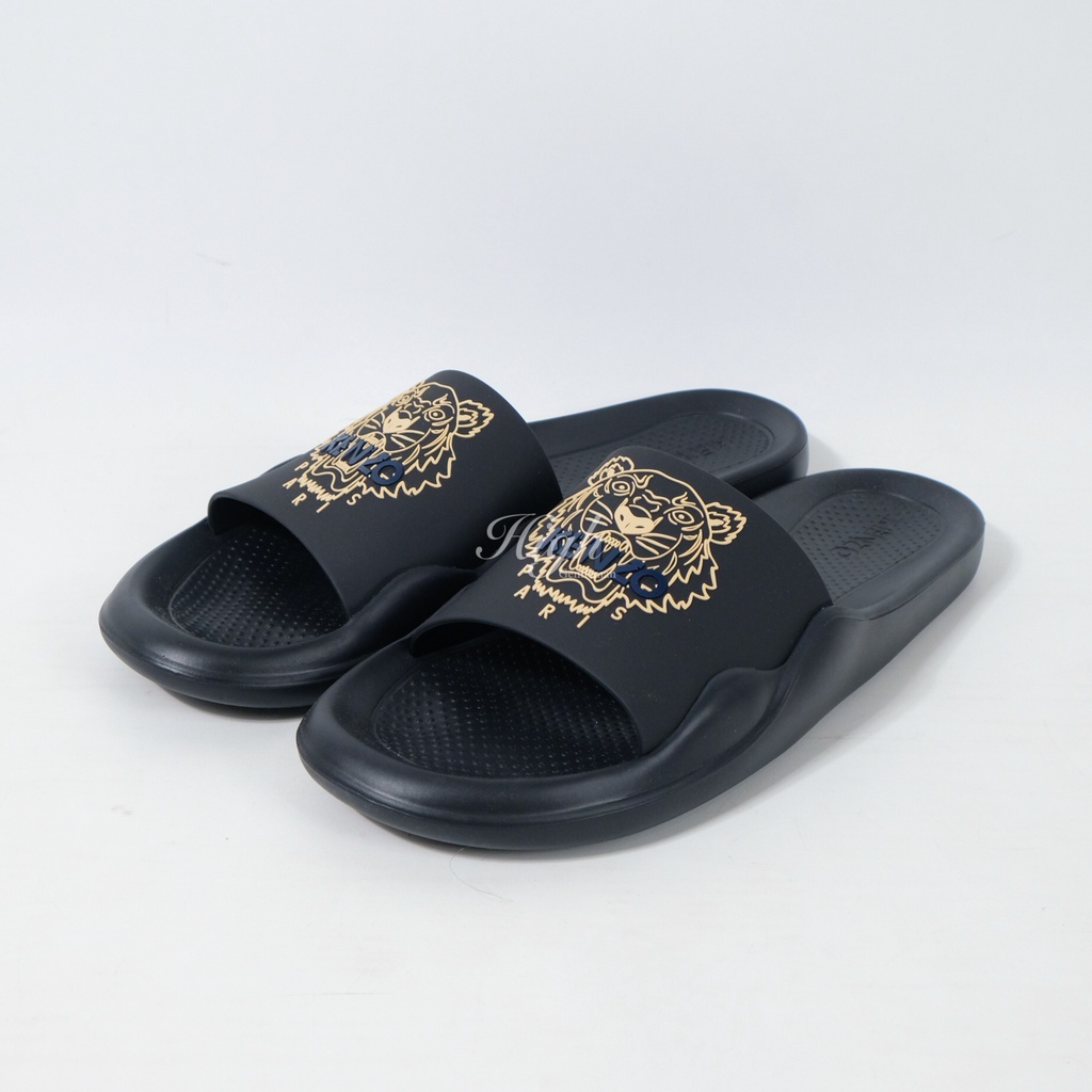 Knzo FW22 Tiger Slides Black 100% Original