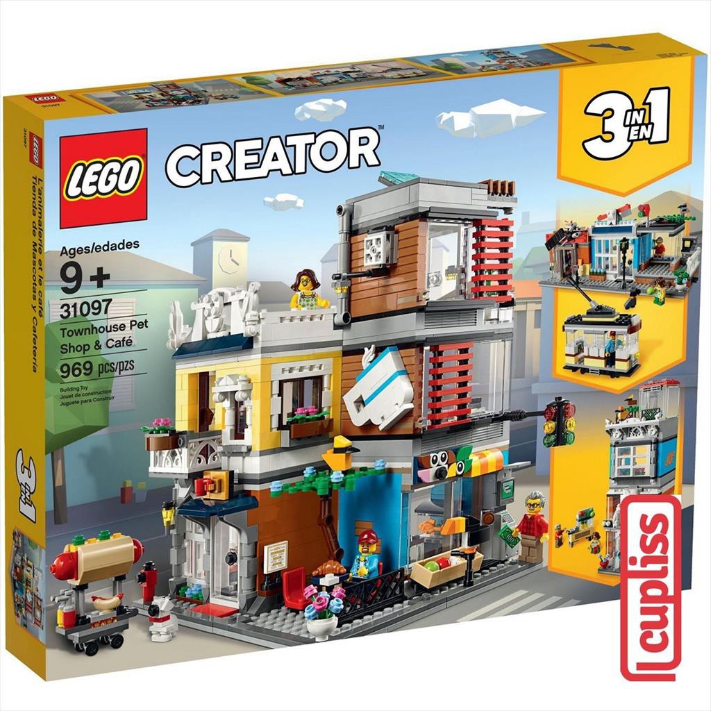 LEGO Creator 31097 Townhouse  Pet Shop and Cafe