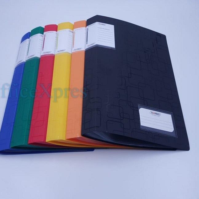 

[PRODUK NCBVQ] Map Plastik / File Dokumen Keeper / Clear Holder F4 Folio 60 Lembar Hombo DSF