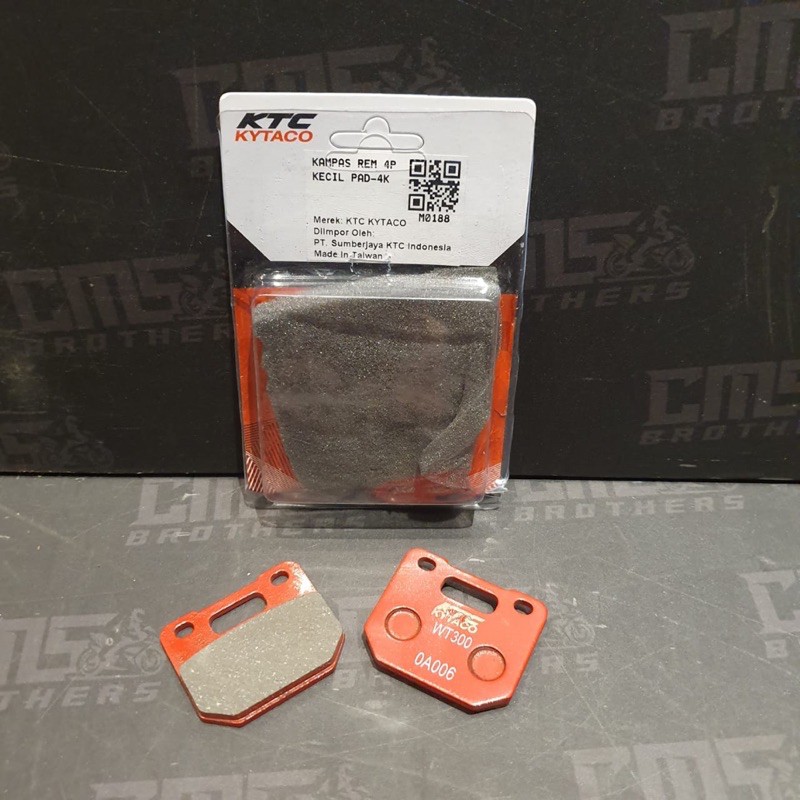 Disc Pad Kampas Rem KTC 4P 4 Piston Kecil Kytaco