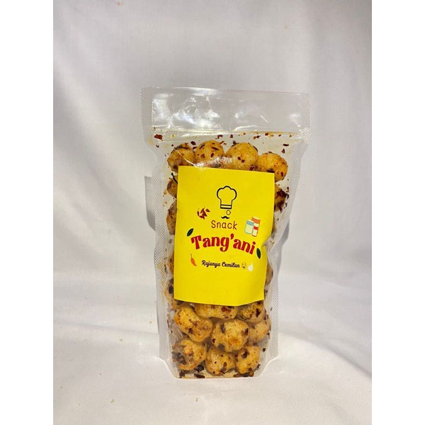 

Tang'ani Snack Cimol Kering/Endog Lewo Cikruh Pedas Daun Jeruk - 80gr