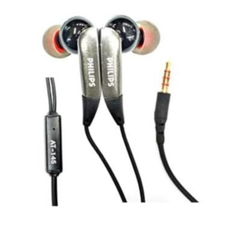 HEADSET HANDSFREE PHILIPS AT-145 MAGNETIC BASS+ IN-EAR Stereo earphone