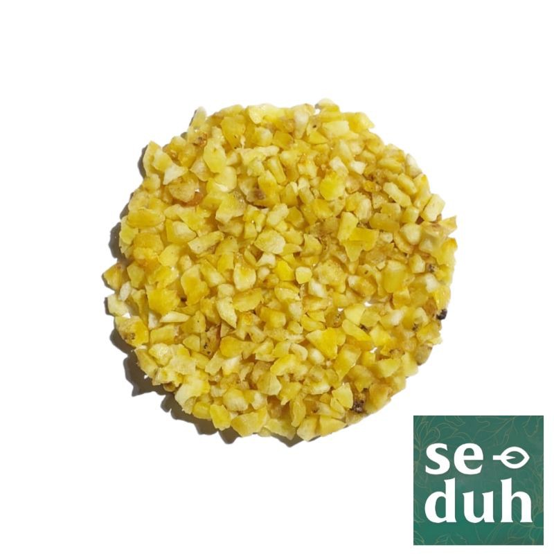 

Buah pisang kering dadu / freeze dried banana fruit dice 10 gram / 50 gram