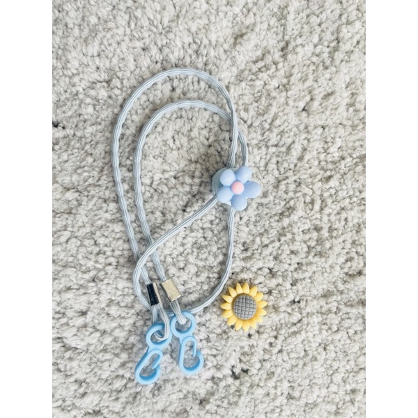 strap Masker 2in1 Konektor Headloop Tali Masker Kalung Masker Aksesoris Masker baru boneka lucu