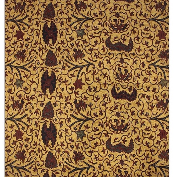 Kain Batik Jogja Jarik Batik Samping Kebat Jogjaan Hitam Putih Santoso AAA Premium Original-111