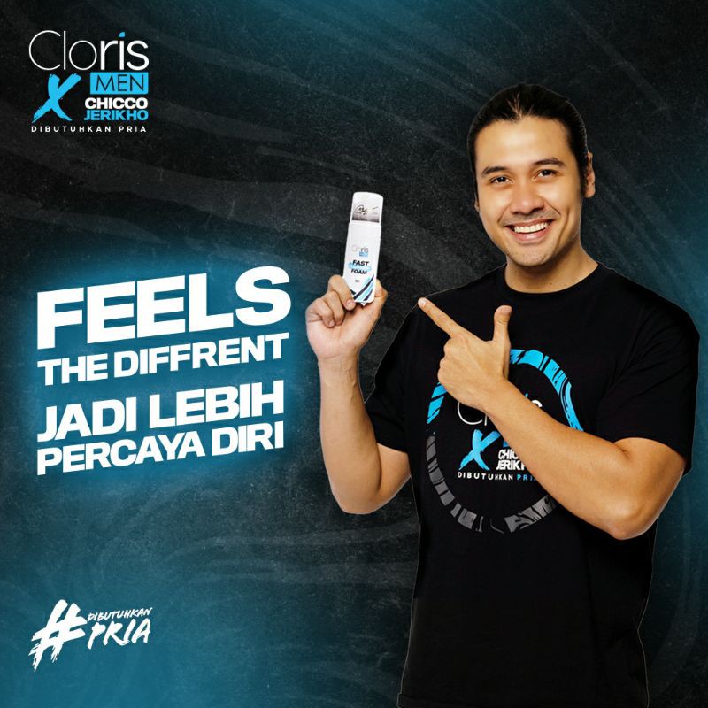 Clorismen FAST CLEANSING FOAM Sabun Muka Pembersih Wajah Pria Berminyak Komedo Original