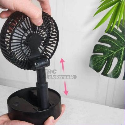❊ Kipas lipat mini usb F11/ Kipas Angin Portable / USB Rechargeable Mini Desk Fan, kipas belajar KIP
